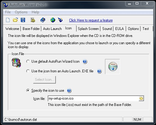 AutoRun Wizard Screenshot 617 Screenshot 617 of AutoRun Wizard interface and features