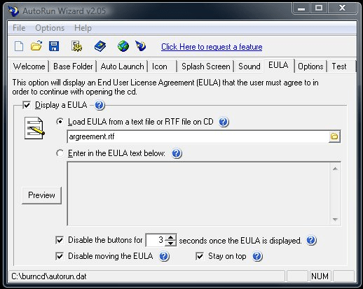 AutoRun Wizard Screenshot 623 Screenshot 623 of AutoRun Wizard interface and features